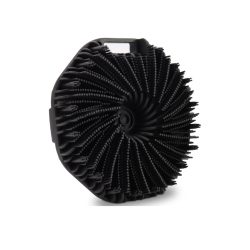 Silicone shower srubber for body (Black)