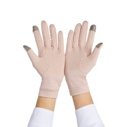 Coolibar 50 SPF driving gloves with touchscreen compatibility (Beige colour) Coolibar 50 SPF driving gloves with touchscreen compatibility (Beige colour)