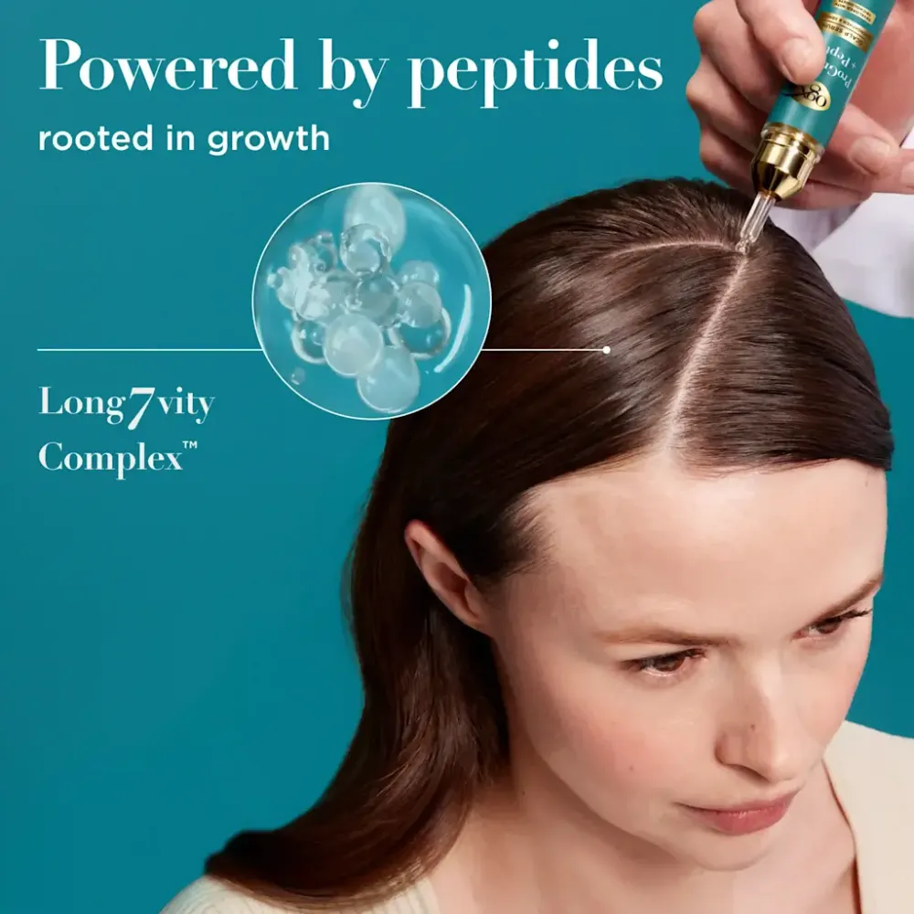 سيروم ProGrowth + Peptide لفروة الرأس من OGX 