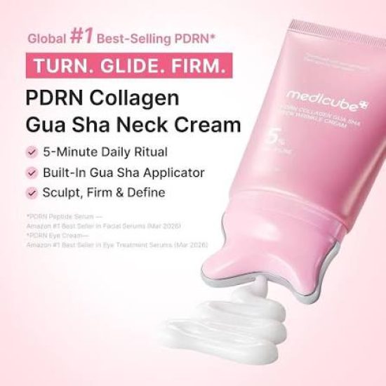 كريم PDRN Collagen Gua Sha للرقبة من Medicube مع 5%