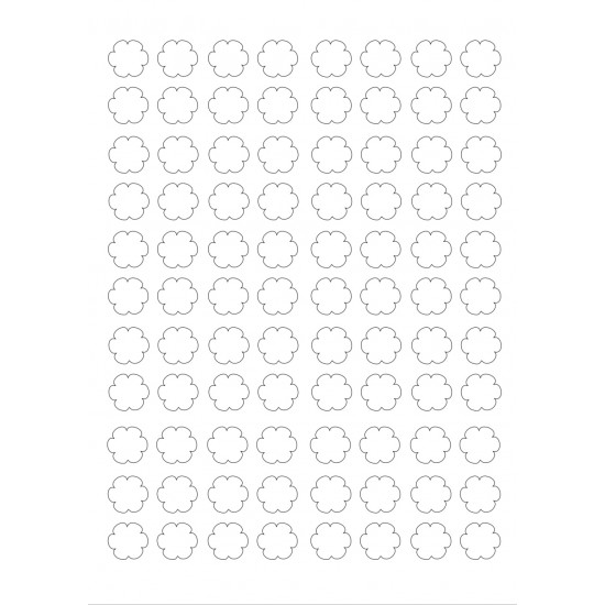 قالب اكريلك لطباعه قياس 2*2