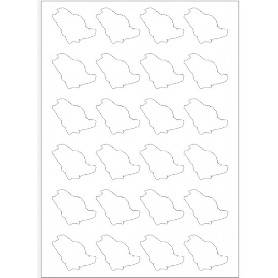 قالب اكريلك T107