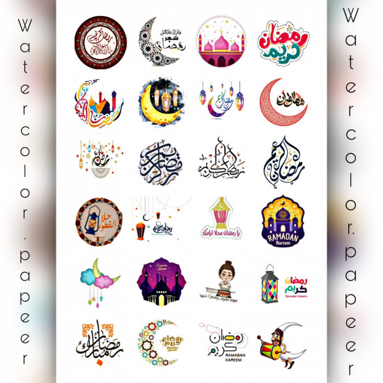 ورقه  واحده ورق مائي لطباعه على  حلا البارد 