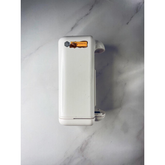 طابعه محموله + الحبر ( * الحبر الغذائي لون بني فقط )+ مسطره التصميم