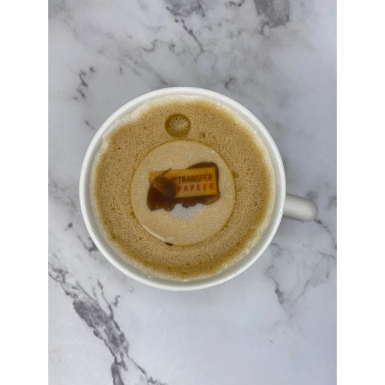 بكيت ملصقات الكوفي  شفاف مقاس  3.80  سم 