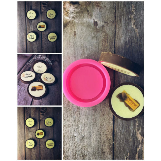 قالب و قاعده اكريلك قياس : 3.5*3.5 + برواز واحد سيلكون 