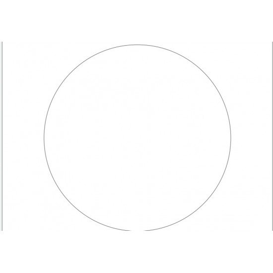 قالب  اكريلك لطباعه قياس   21 سم 