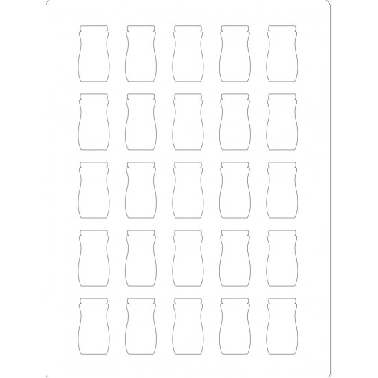 قالب اكريلك لطباعه  قياس  4.5 *2.5