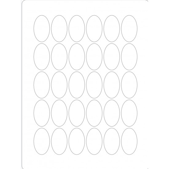 قالب  اكريللك لطباعه  بيضاوي  5*3