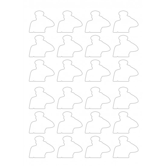 قالب  اكريلك شكل عسكري 