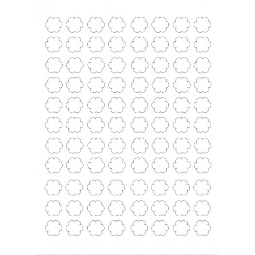 قالب اكريلك لطباعه قياس 2*2