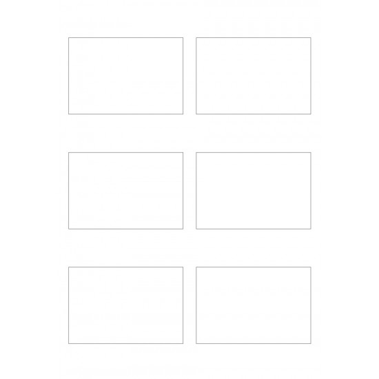 قالب  اكريلك لطباعه قياس 6*9 سم  6 ملل 