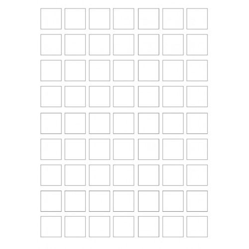 قالب  اكريلك مربع 10 ملل ( بديل الممغنط)