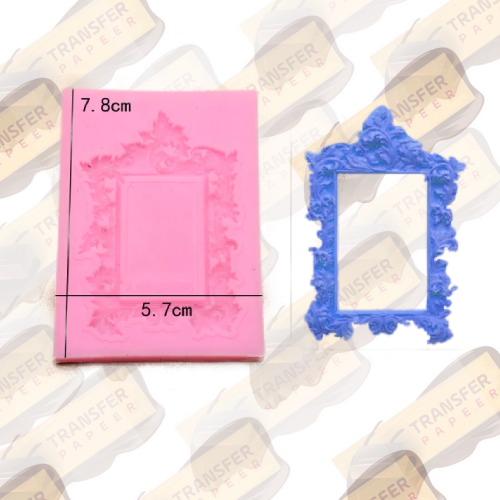 قالب برواز سيلكون  .... متوافق مع قالب اكريلك قياس : 2.5*2.3