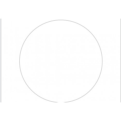 قالب  اكريلك لطباعه قياس   21 سم 