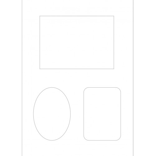 قالب اكريلك لطباعه مقسم 3