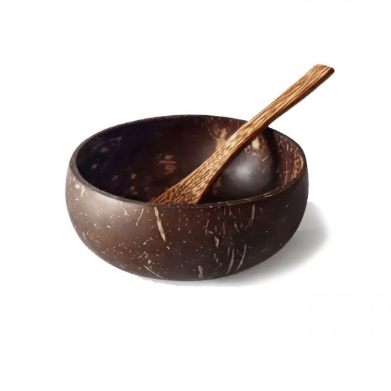 وعاء جوز الهند الطبيعي