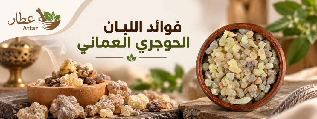 فوائد اللبان الحوجري العماني واستخداماته وأفضل طرق تحضيره