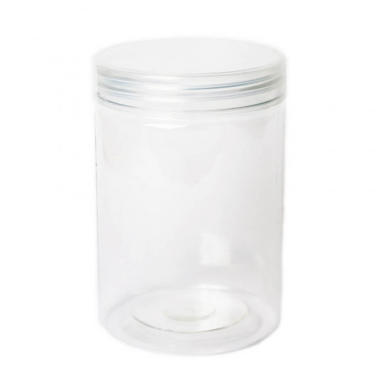 علبة بلاستيك لتخزين الأعشاب