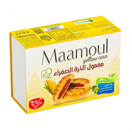 معمول الذرة الصفراء بدون سكر