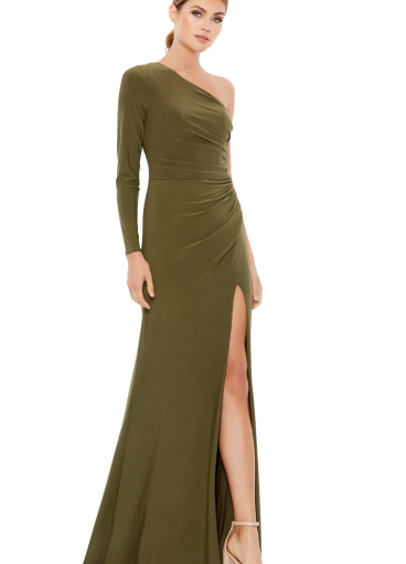 Mac Duggal One Shoulder dress