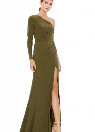 Mac Duggal One Shoulder dress