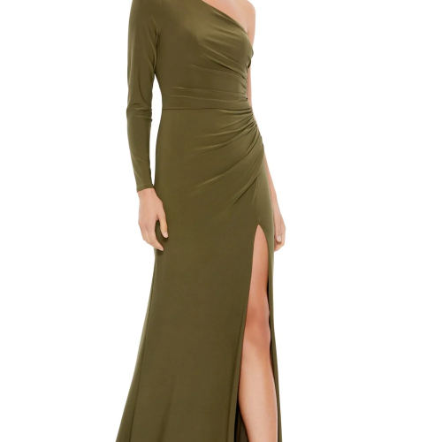 Mac Duggal One Shoulder dress