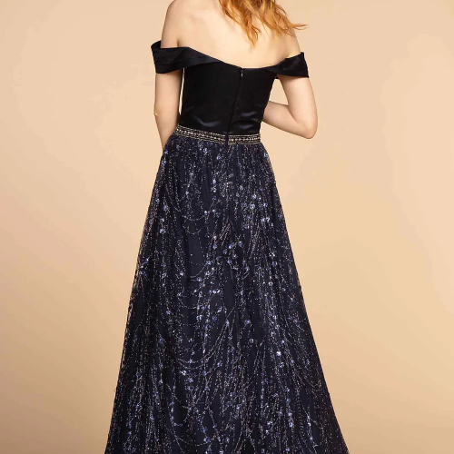 Elizabeth K Off-Shoulder Gown Elizabeth K Off-Shoulder Gown