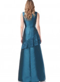 Key Anger Ruffle Gown