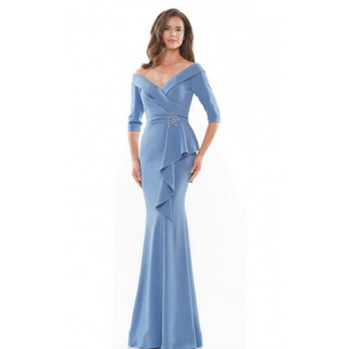 Rina Di Montella Drape Gown