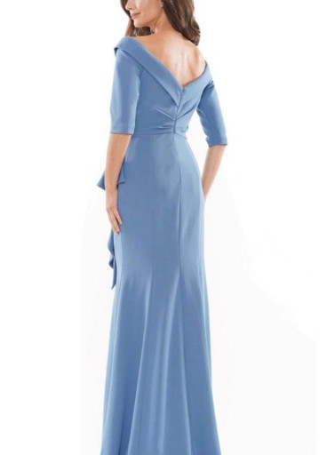 Rina Di Montella Drape Gown