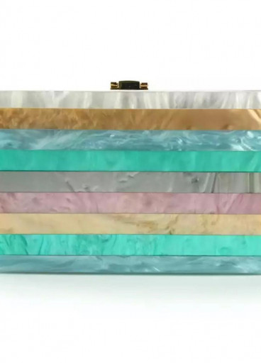 حقيبة يد أنيقة من الرخام و الاكريلك