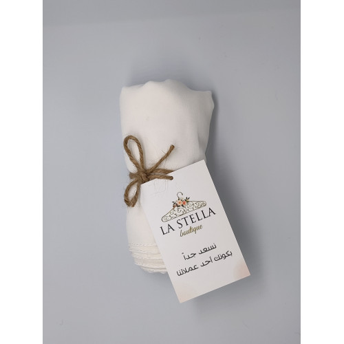 طرحة كريب ناعم 