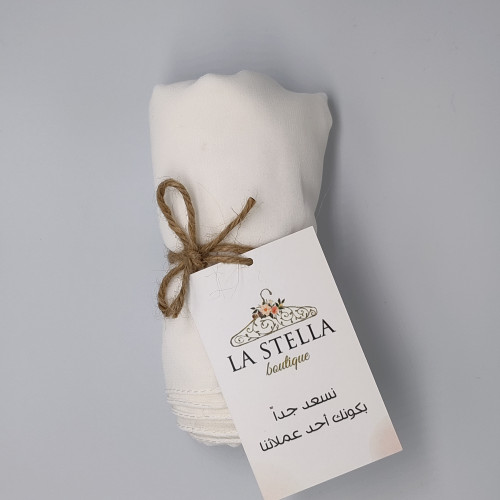 طرحة كريب ناعم 