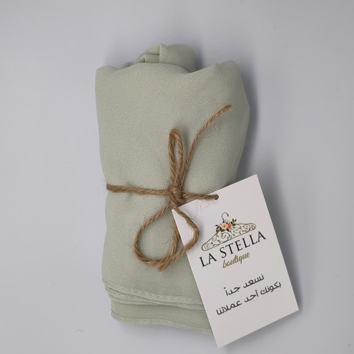 طرحة كريب ناعم 