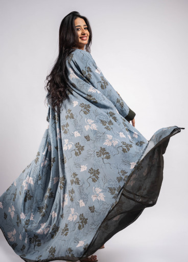 عباية قطن مشجر