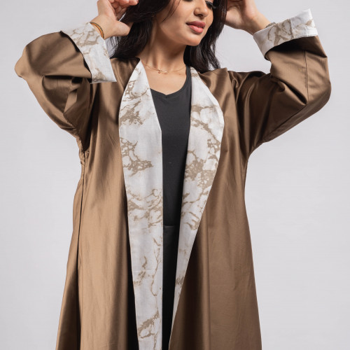 عباية قطن وجهين