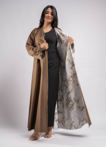 عباية قطن وجهين