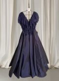Navy Dantail -Taffeta Gown Navy Dantail -Taffeta Gown