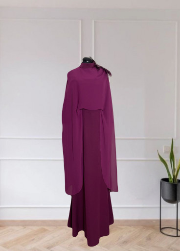 Crepe - Shiffon Gown