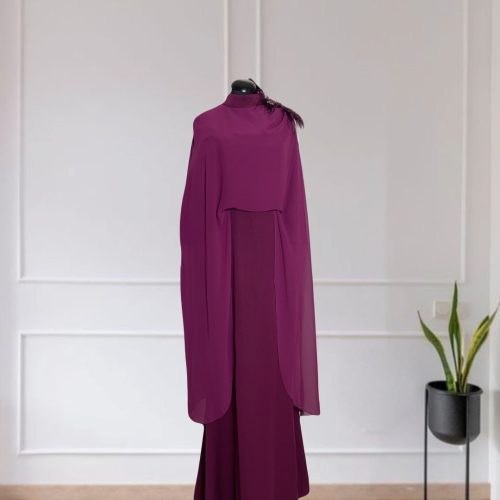 Crepe - Shiffon Gown