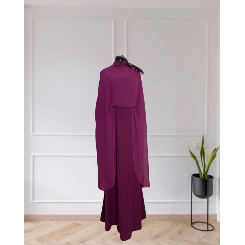 Crepe - Shiffon Gown