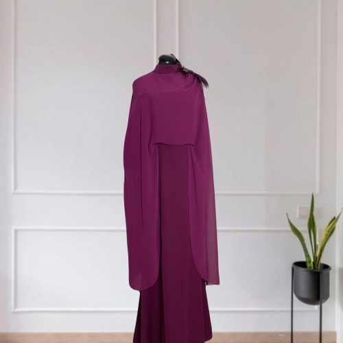 Crepe - Shiffon Gown