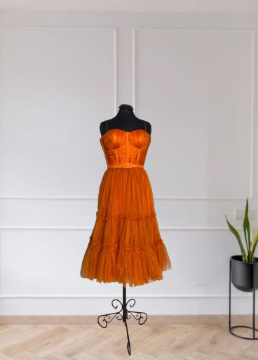 Tulle Corset Ball Gown