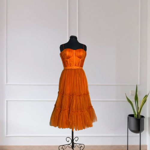 Tulle Corset Ball Gown