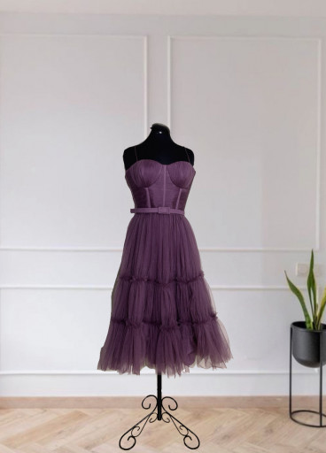 Tulle Corset Ball Gown
