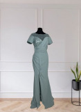  Tiffany Embellished Crepe Gown 