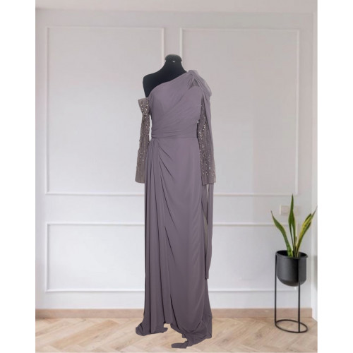 Shiffon Embellished Gown