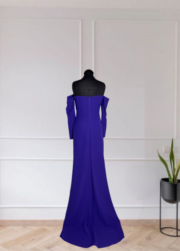 Crepe Embellished Gown