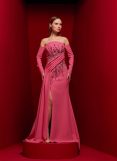 Crepe Embellished Gown